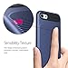 iPhone 7 Case, araree [Amy] Dual Layer Inner TPU + PC Slim Lightweight with Stripe Pattern Perfect Grip and Fit Cover for Apple iPhone 7 (2016) Eco Package (Gravity Blue)