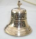 Classic Titanic 4" Brass Bell