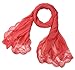 Corciova® Women's Long Lace Imitated Silk Scarf