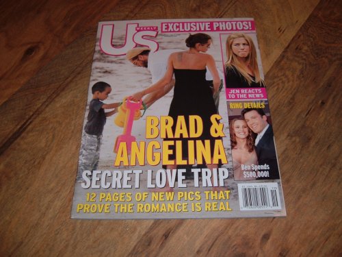 Us Weekly, May 9, 2005 issue-Brad Pitt & Angelina Jolie. 12 Pgs of New pictures.