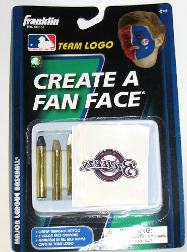 Milwaukee Brewers MLB Create a Fan Face Tattoos and Face Crayons at Amazon.com