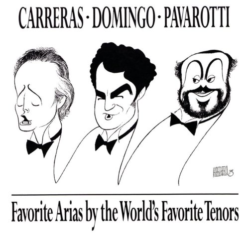 CD-Charts  Music : Carreras · Domingo · Pavarotti ~ Favorite Arias by the World's Favorite Tenors
