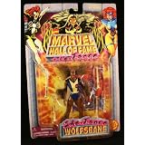 WOLFSBANEMarvelComicsHallOfFameSHE-FORCESeries1997ActionFigureandCollectorTradingCard