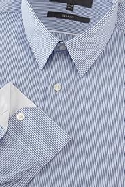 Limited Collection Cotton Rich Slim Fit Rope Striped Shirt