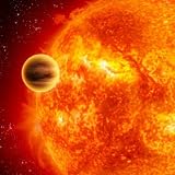 Gas-Giant Exoplanet Transiting Across the Face of Its Star Photographic Poster Print by Stocktrek Images, 16x16