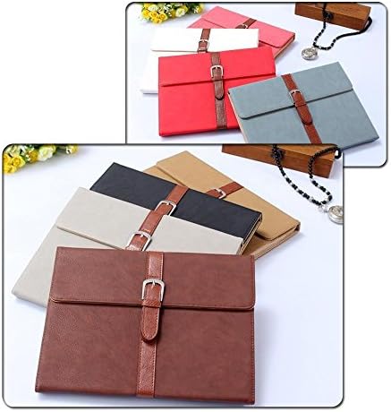 iPad Mini 1/2/3 Retina Bag Case,Aroko Belt Buckle Designer Premium Quality Folio Case Stand with Sleep and Wake