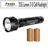 Fenix TK50 Cree XP-G R5 LED Flashlight 255 Lumen 2-D Cell Powered With Batteries Bundle