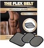 THE FLEX BELT GEL PADS for Abdominal Toning System (one set)