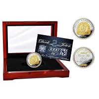 Derek Jeter 3000th Hit Commemorative Two-Tone Coin