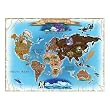 Map of the World 500 pc Jigsaw Puzzle by Melissa & Doug