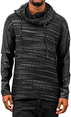 Bangastic Hoody Rollneck, Color:black;Größe:S