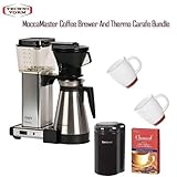 Technivorm KBT-741 Moccamaster Coffee Brewer With Thermo Carafe Bundle