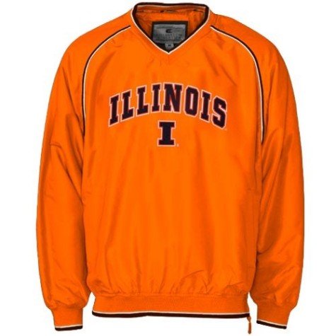 Buy Men`s Illinois Fighting Illini Stratus Pullover Jacket