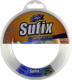 Superior Clear Mono 110yd 130lb test leader - Sufix USA 688-130, Fishing Line