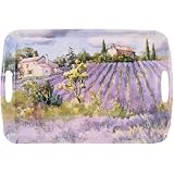 Lavender Fields Large 17.5 by 11.75 inch melamine serving Tray French style