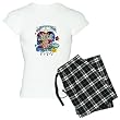 Artsmith, Inc. Women's Light Pajamas Peace Love Music - Peace Symbol Sign