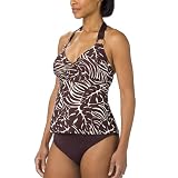 Liz Lange for Target Printed Tankini with Solid-Color Briefs - Leaf