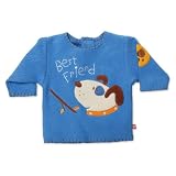 Zutano Baby-Boys Newborn Fleece Have A Ball Pullover, Periwinkle, 12 Months