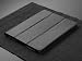 iTronz Trifold Smart Ipad 3 Case Folio Cover. Premium Quality (Screen Protector Included) Multiple colors (Black)