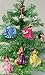 Disney Magical PRINCESS 7 Piece Holiday Christmas Tree Ornament Set Featuring Belle, Rapunzel, Ariel, Cinderella, Pocahontas, Mulan and Aurora - Ornaments Range 3