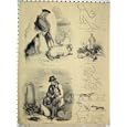 RAT CATCHER TERRIERS HIGHLAND SHEPHERD DOG OLD PRINT