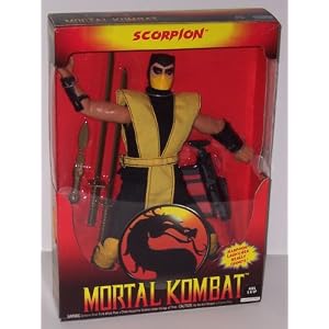 Mortal Kombat 12in SCORPION Collecotrs Figure by 