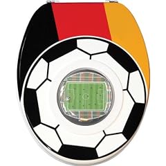 Toilettendeckel WC Deckel WC-Sitz MDF-Holzkern SANWOOD STADION