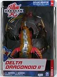 Bakugan Battle Brawlers Series 1 Deluxe Monster 8 Inch Tall Action Figure - DELTA DRAGONOID II