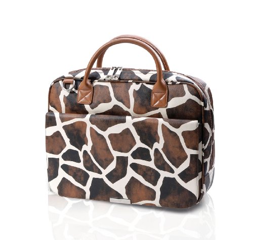 Vivanco 39,1 cm (15,4 Zoll) Notebooktasche im Afrika Design, Motiv Giraffe