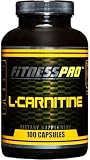 Fitness Pro Lab L-carnitine Capsules, 100-Count
