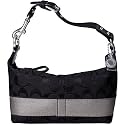 AUTHENTIC COACH SIGNATURE STRIPE SMALL HOBO 11096 (3 Color Variations)