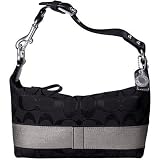 AUTHENTIC COACH SIGNATURE STRIPE SMALL HOBO 11096 (3 Color Variations)