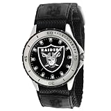 Game Time Men's NFL-VET-OAK Veteran Custom Oakland Raiders Veteran Series Watch