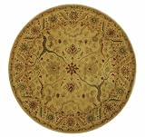 6' x 6' Round Safavieh AT14A-6R Ivory Color Hand Tufted Indian 
