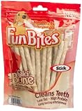 FunBites Sticks, Beefhide Chews for Dogs, 7.99-Ounce Packages (Pack of 6)