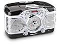 Studebaker AM/FM Black/White CD Clock Radio - SB2103