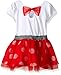 Disney Baby Girls' Minnie Mouse Dress, Red, 12 Months