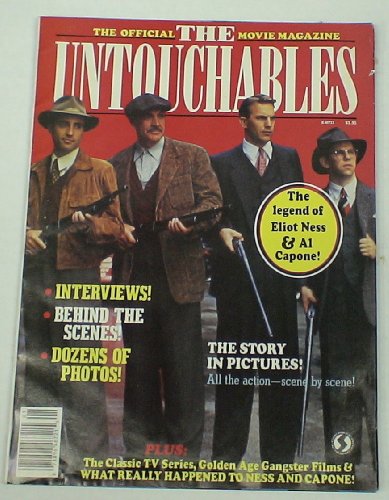 The Untouchables Sean Connery Kevin Costner Movie Souvenir Magazine
