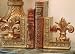 Jane Seymour Smrst Flr Bookend Resin Opulent Gold Ii Image