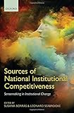 Sources of national institutional competitiveness : sense-making in institutional change