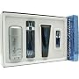 Paris Hilton Man By Paris Hilton For Men. Set-edt Spray 3.4 oz & Hair And Body Wash 3 oz & Deodorant Stick 2.75 oz & Cologne Spray .25 oz Mini