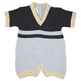 Baby's Trousseau color block romper