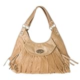 Junior Drake Pinch Ring Group Annette Small Medium Tan Satchel