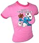 Rare Vintage Smurf Around Glitter 1981 Peyo Smurfs Smurf ORIGINAL CARTOON IRON-ON T-SHIRT