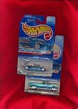 2 HOT WHEELS 1998 EDITION BLUE CARD DIE CAST CARS BRAND NEW FACTORY SEALED  WOULD MAKE GREAT CHRISTMAS STOCKING FILLERS