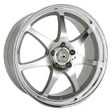 17x7 Konig Next (Silver) Wheels Rims 4x108 (NE7710840S) by Konig
