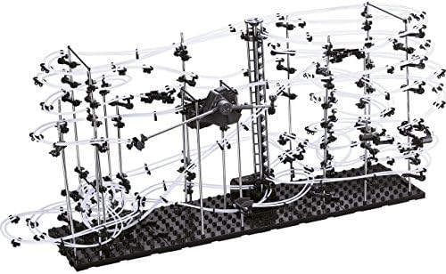 EAWELL SpaceRail Level 5 Marble Roller Coaster SpaceWarp Glow in Dark Illuminate