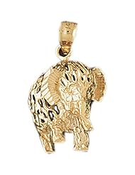 CleverEves 14K Gold Pendant Chinese Dragon 9.4 - Gram(s)