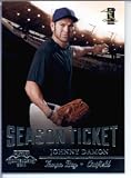 2011 Panini Contenders Season Tickets 25 Johnny Damon Tampa Bay Rays ENCASED Baseball Card