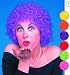 Perücke Clown violett Unisex lockig Zirkus Karneval